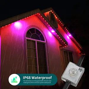 Smart Outdoor Waterproof Permanent Lighting RGBW Permanent Led Pixel Light